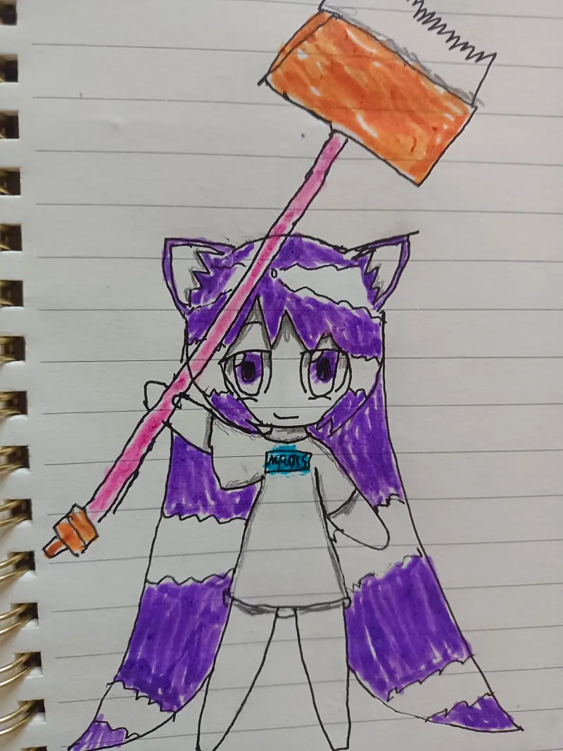 第一次画站娘！