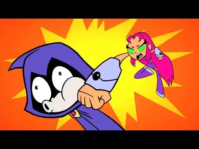 【少年泰坦出击】Raven & starfire TTG ~{crossing the line} AMV
