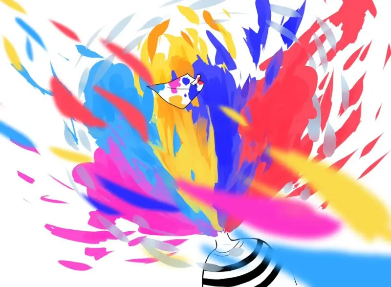 绘画创作,绘画摸鱼,负面情绪
