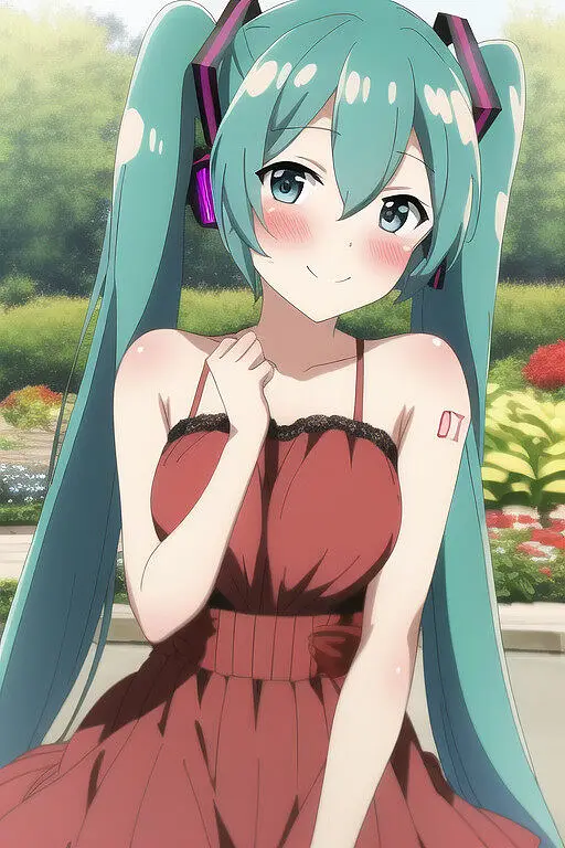 M站美图,初音未来,VOCALOID,NOVELAI