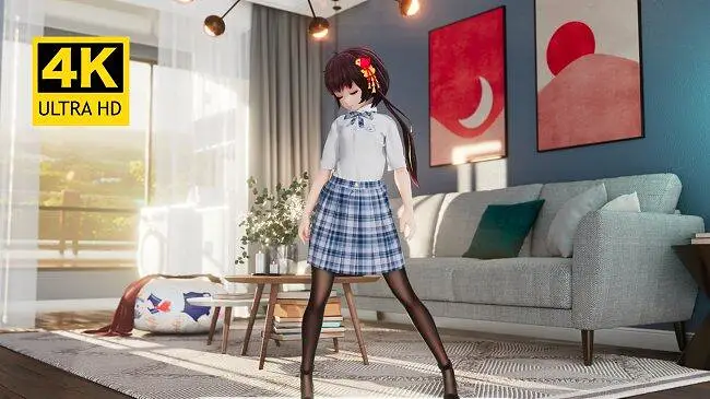 【4K/泠鸢MMD/布料】?CH4NGE?