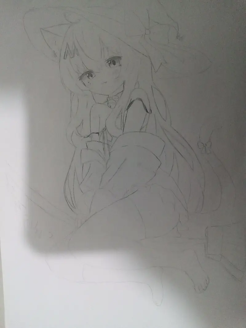 喵奈,画画,萝莉