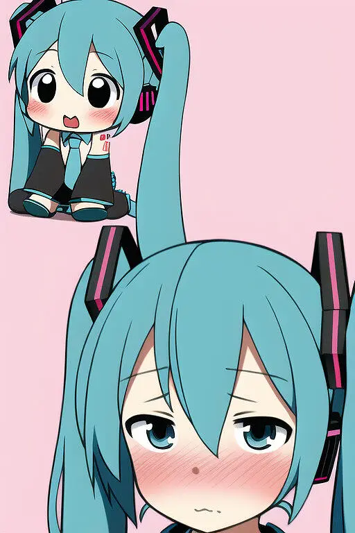 M站美图,初音未来,VOCALOID,NOVELAI