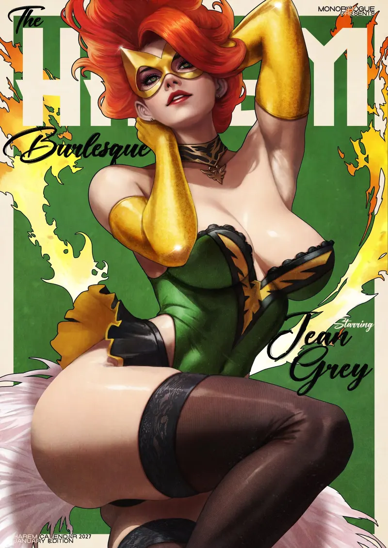 漫威,漫威漫画,美漫,超级英雄,凤凰女,X战警,美图,壁纸,绘画,插画