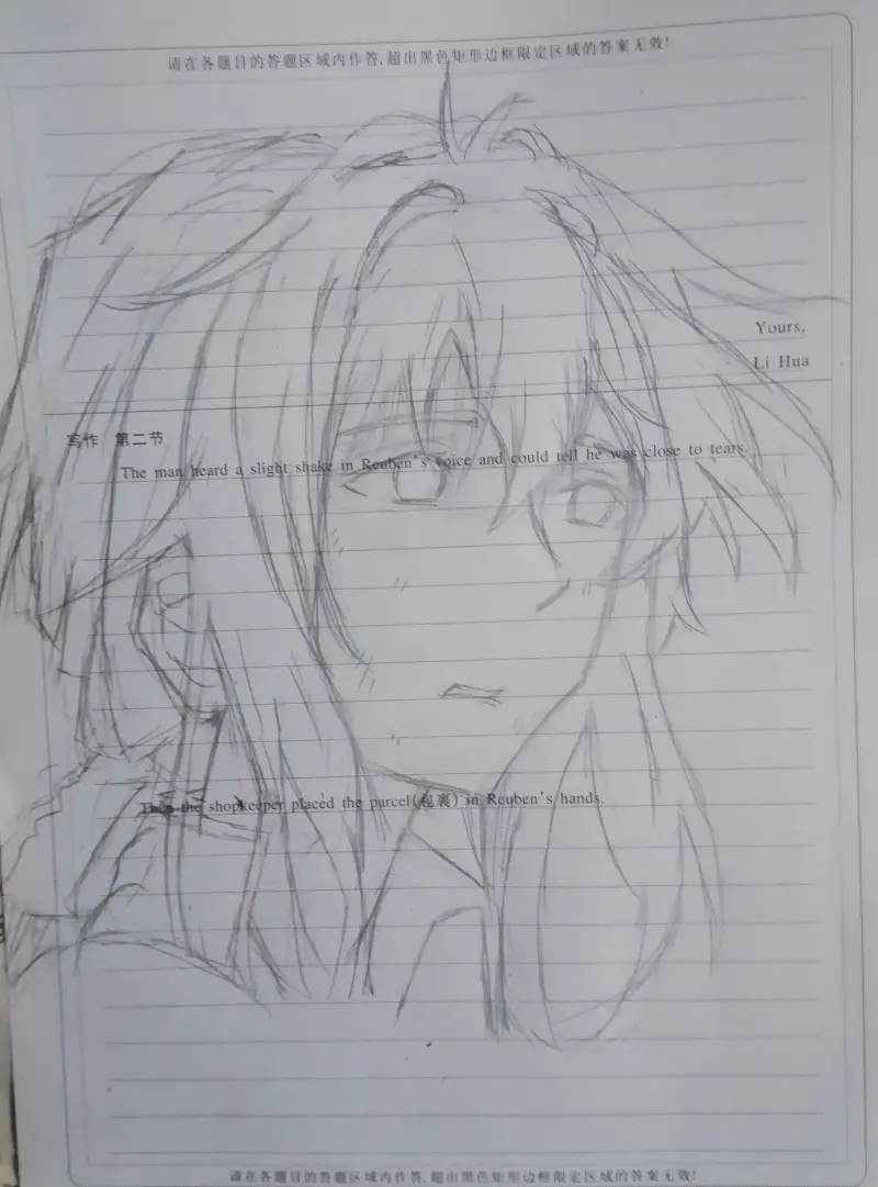绘画创作,紫罗兰永恒花园,薇尔莉特
