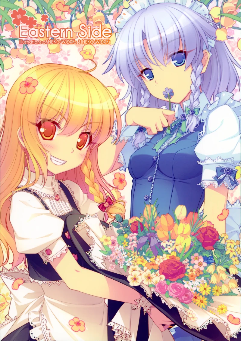 绘画,ideolo,sayori,Eastern Side,東方,Project,东方,NEKO WORKi,NEKO WORKs,c77