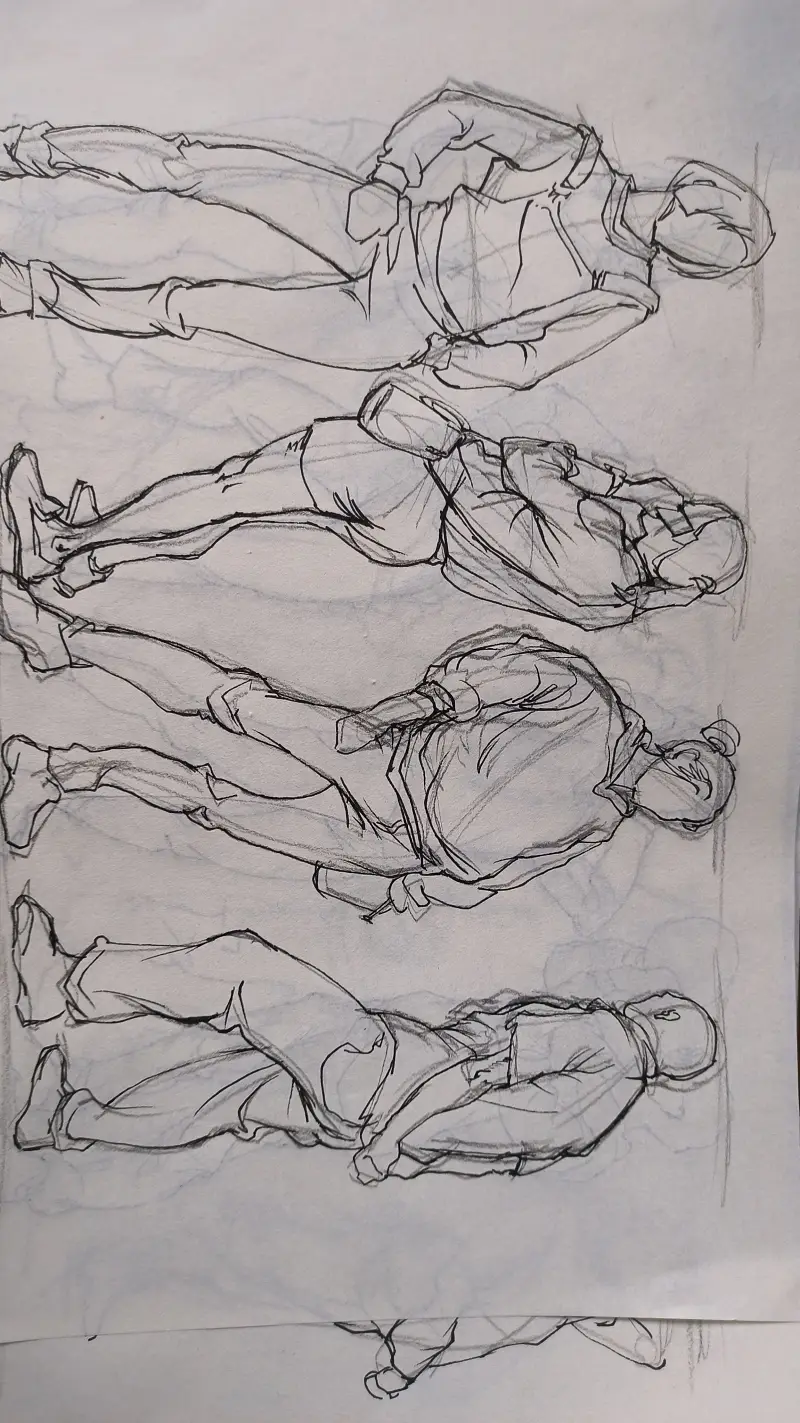 速写,绘画,手绘