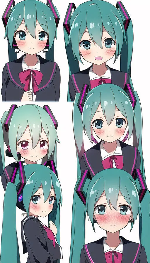M站美图,初音未来,VOCALOID,NOVELAI