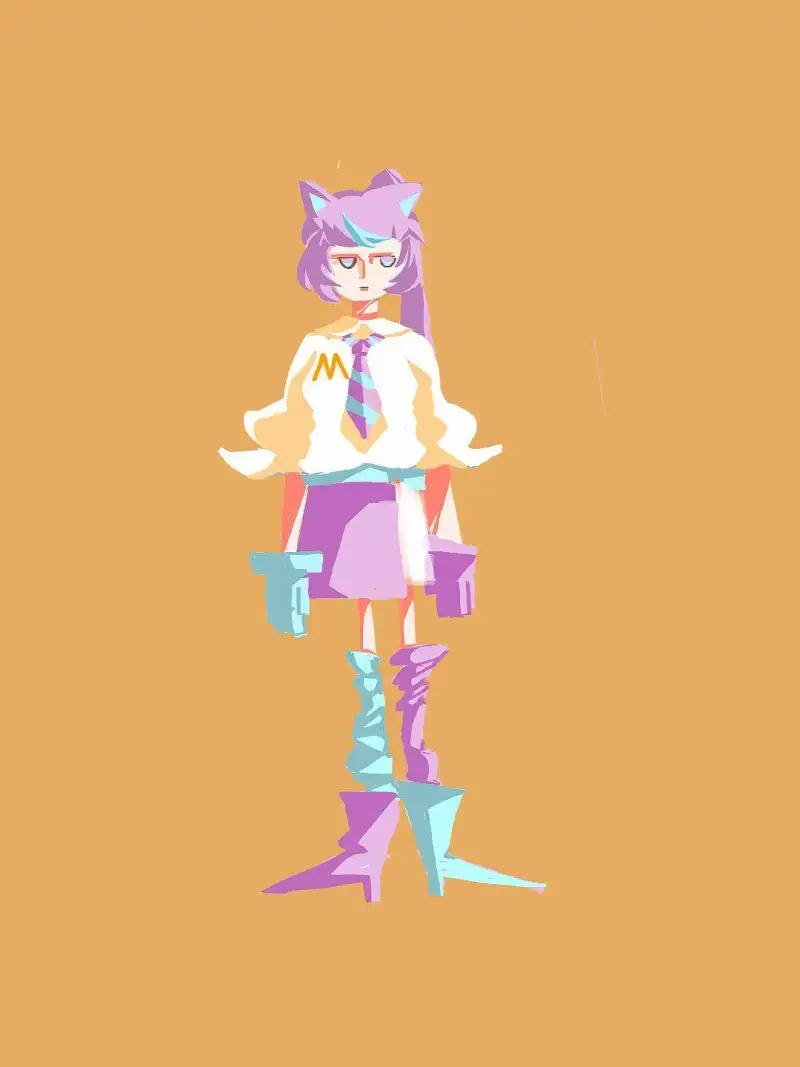 绘画创作,站娘,M站拜年祭征稿