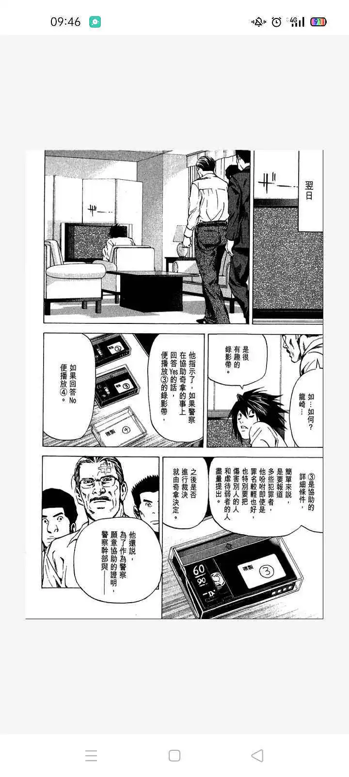 闲聊茶馆,漫画,死亡笔记