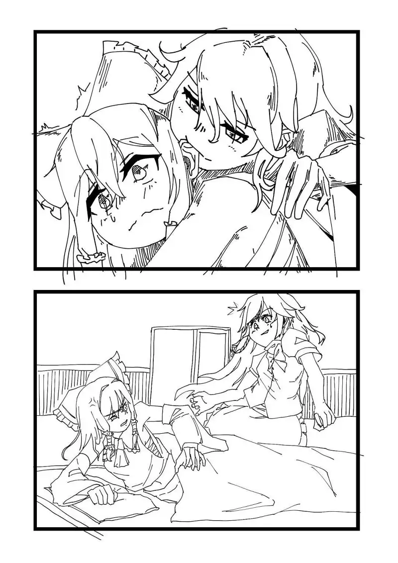 M站美图,东方,PIXIV,百合贴贴