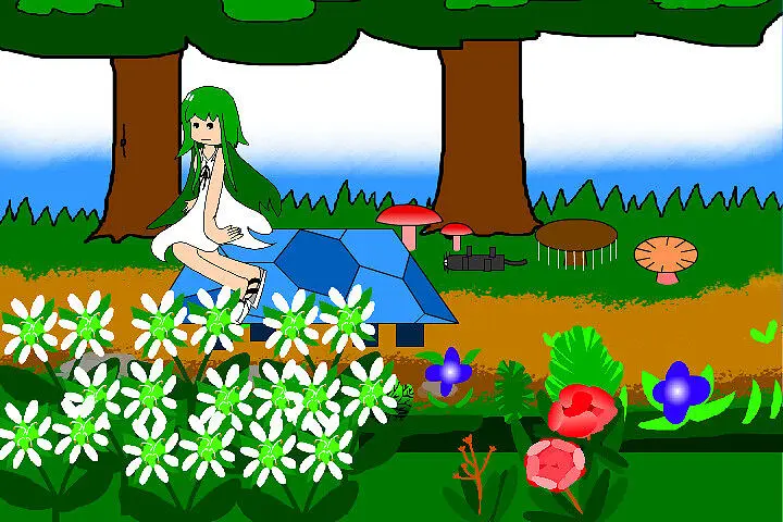 绘画创作,空之境界,沙耶之歌,浅上藤乃