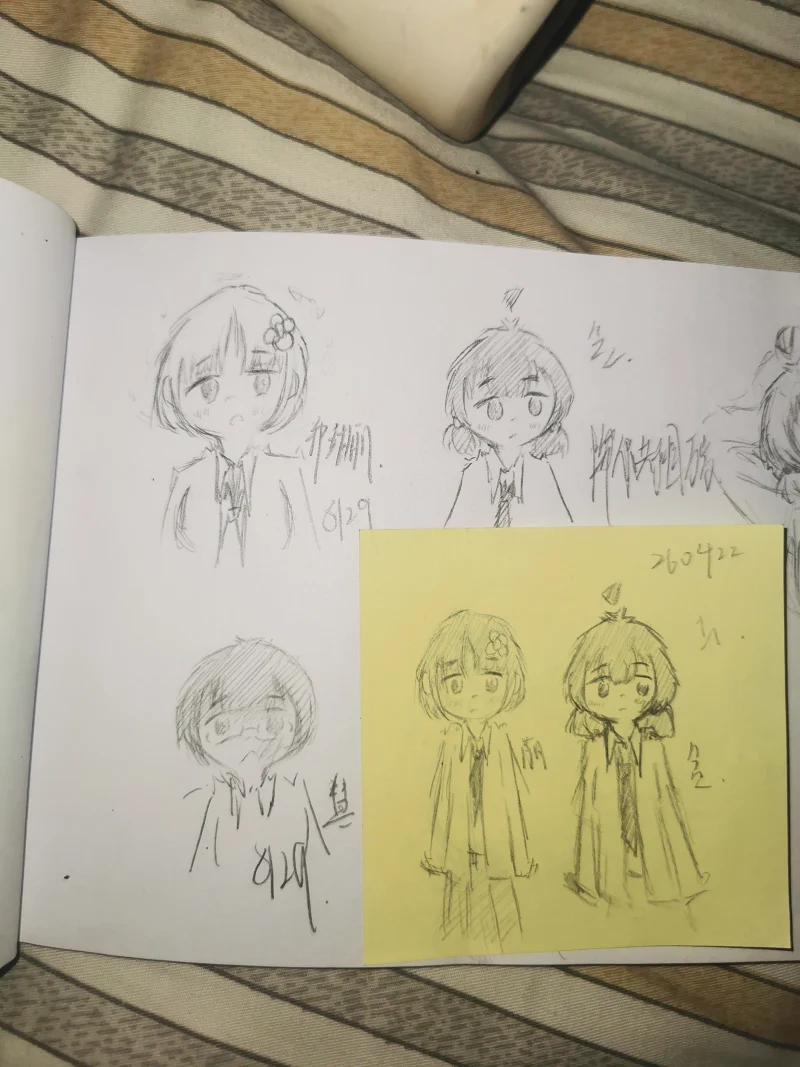 日常,摸鱼,一次性发完,OC,绘画