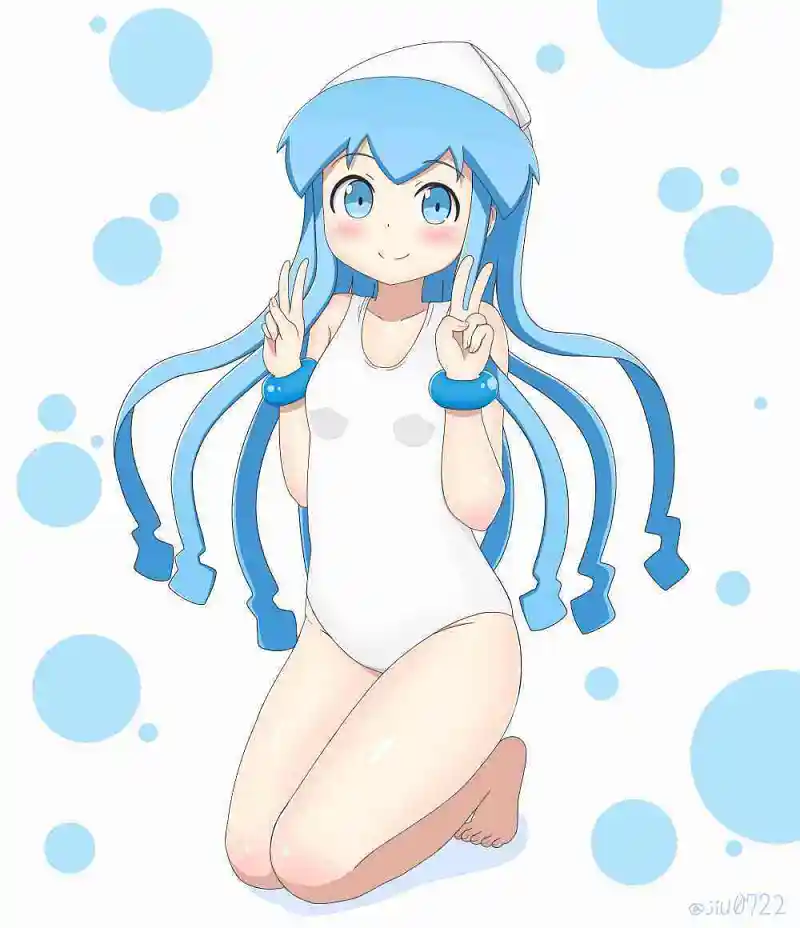 M站美图,动漫,美图,乌贼娘