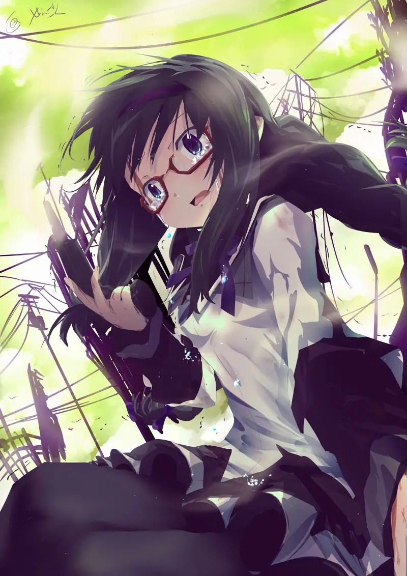 魔法少女小圆,魔法少女,晓美焰,晓美炎,魔圆,动漫壁纸,动漫美图,美图,壁纸,绘画,插画,PIXIV,画师推荐