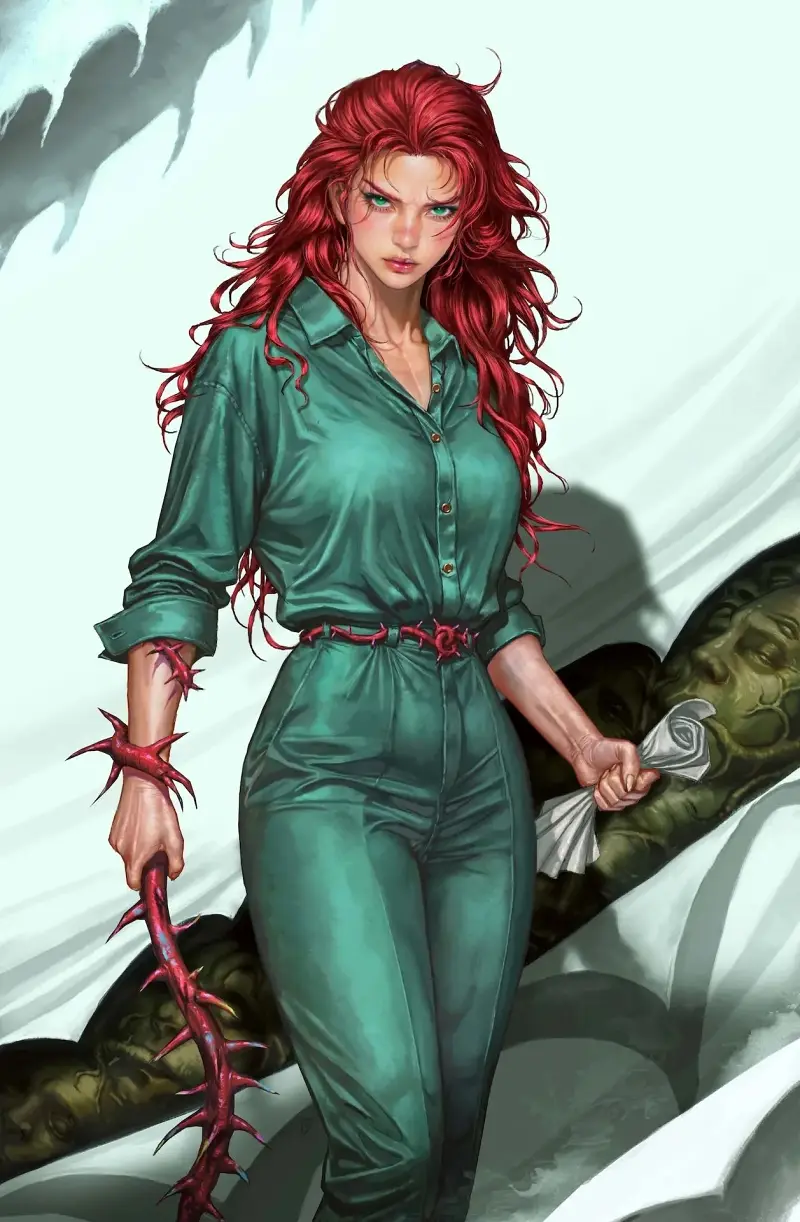 DC,DC漫画,美漫,漫画,动漫,超级英雄,ACG,蝙蝠侠,毒藤女,绘画