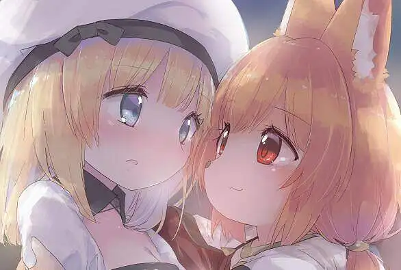 M站美图,一起百合吧