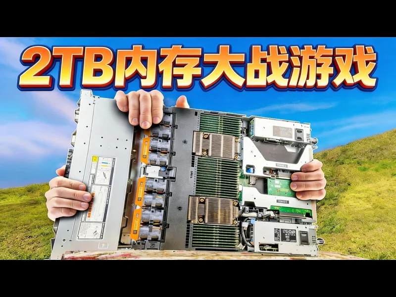 2TB内存服务器电脑挑战游戏，对比i9加4090高端主机 - What about the PC?