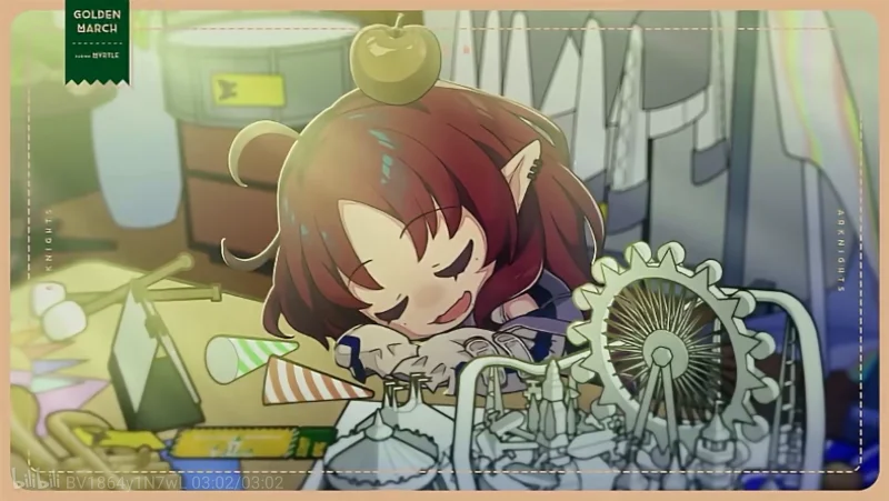 【【明日方舟 日服四周年】 [淡金庆典/金色のマーチ]】