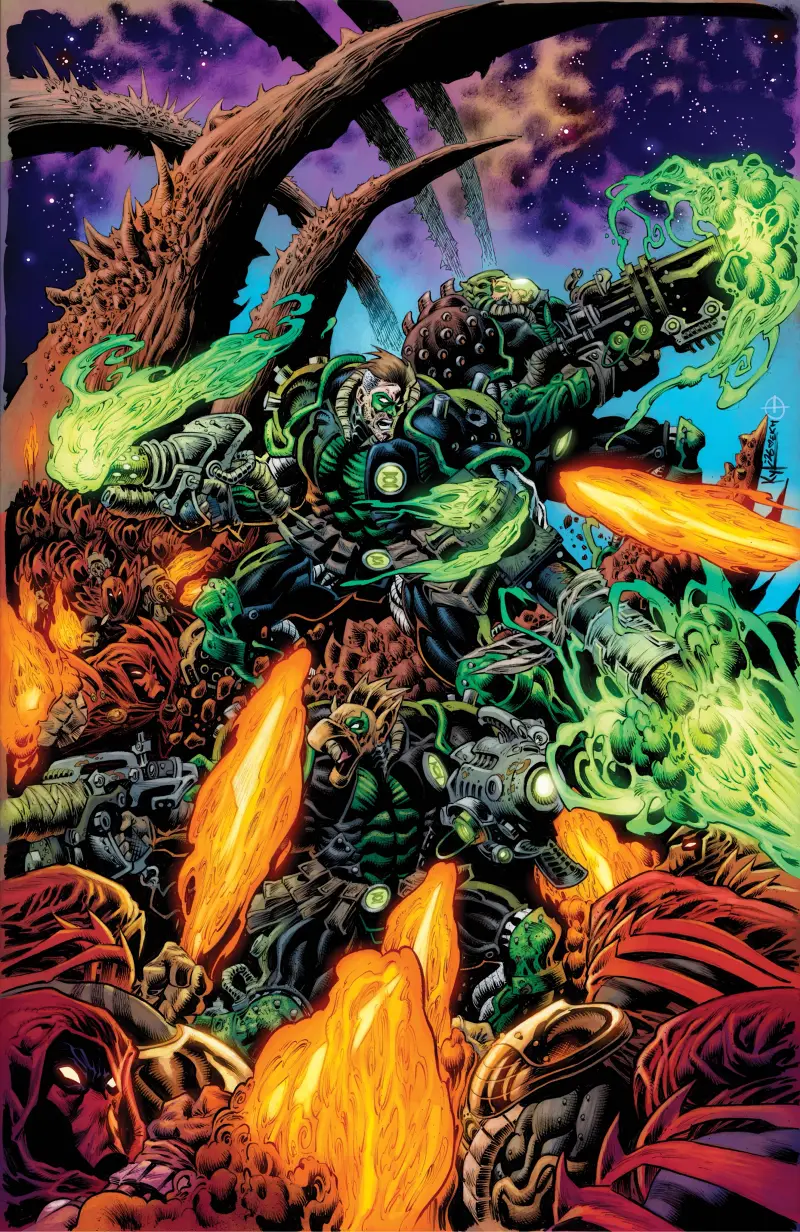 DC,DC漫画,美漫,漫画,动漫,绿灯侠,超级英雄,绿灯军团,绘画,ACG