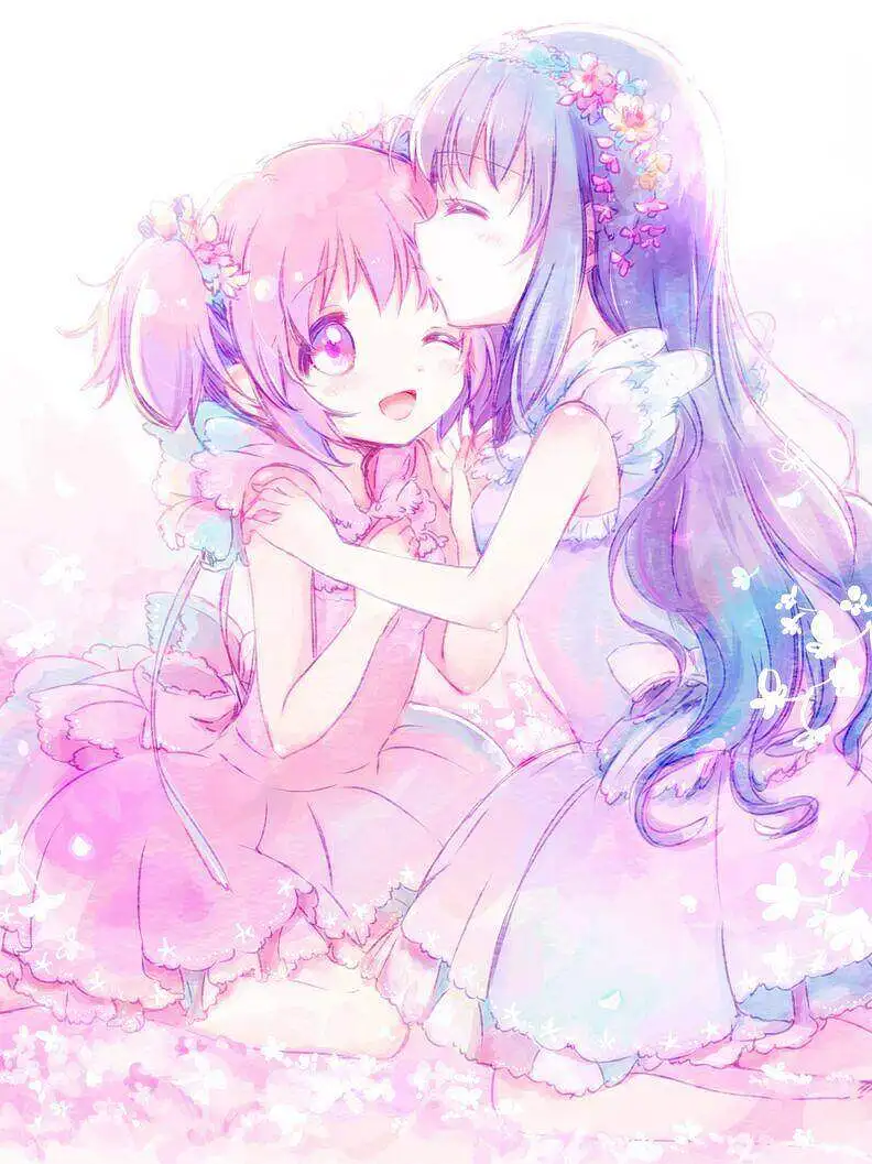 M站美图,一起百合吧