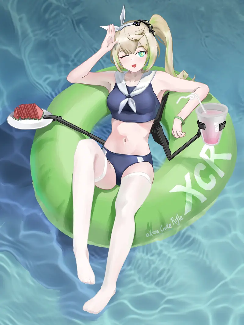 少女前线,追放,夏克里,泳装