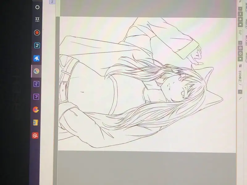 绘画创作,动漫
