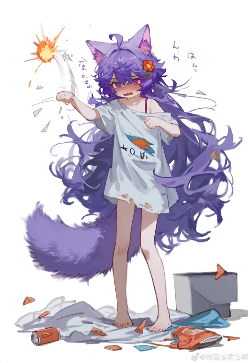 初音喵说,喵奈
