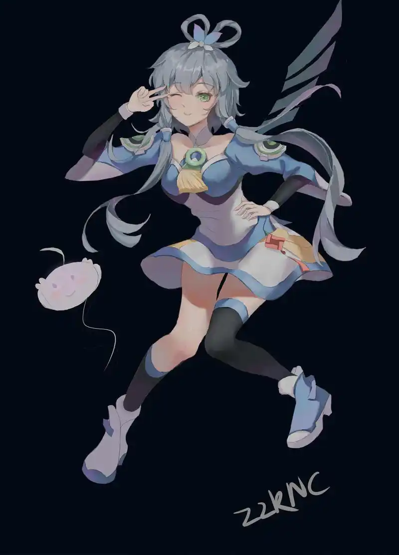 绘画创作,洛天依