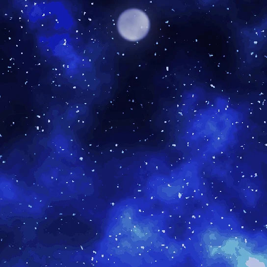 静谧的夜空……