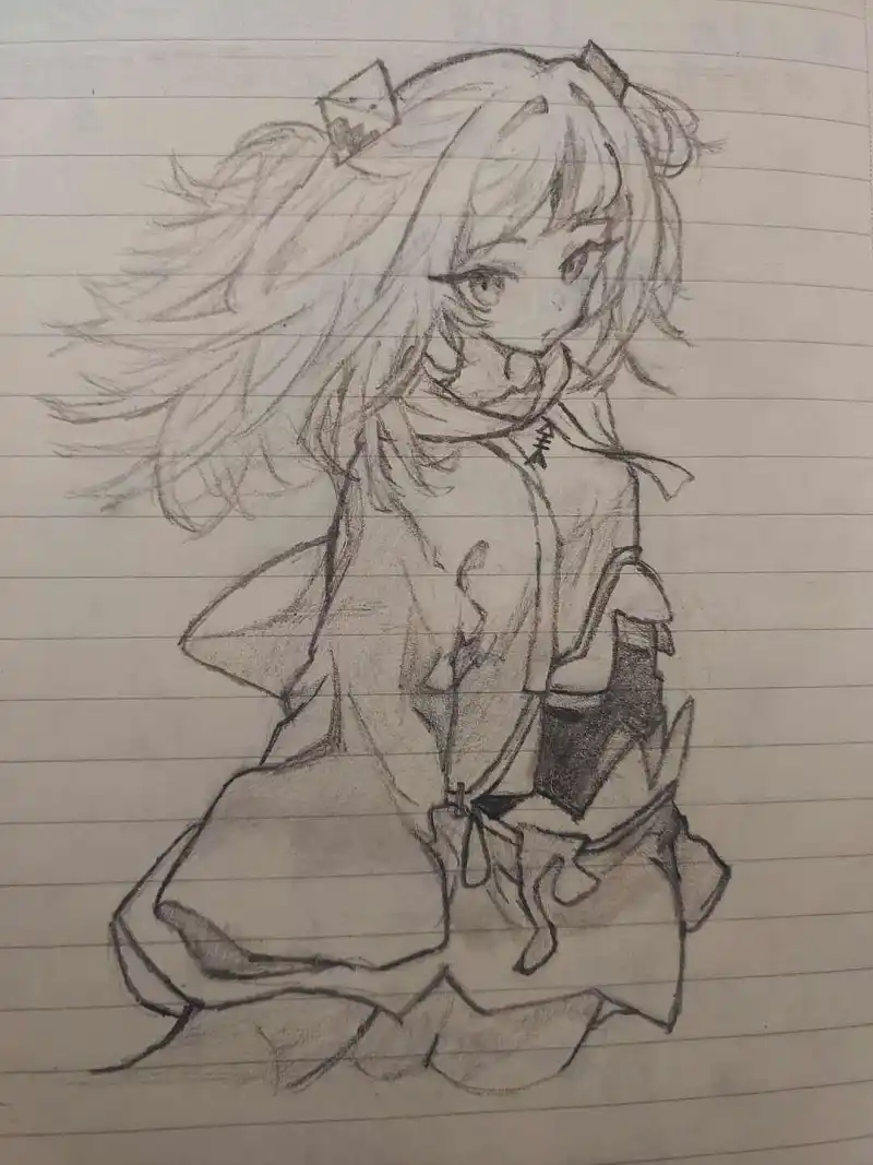 摸