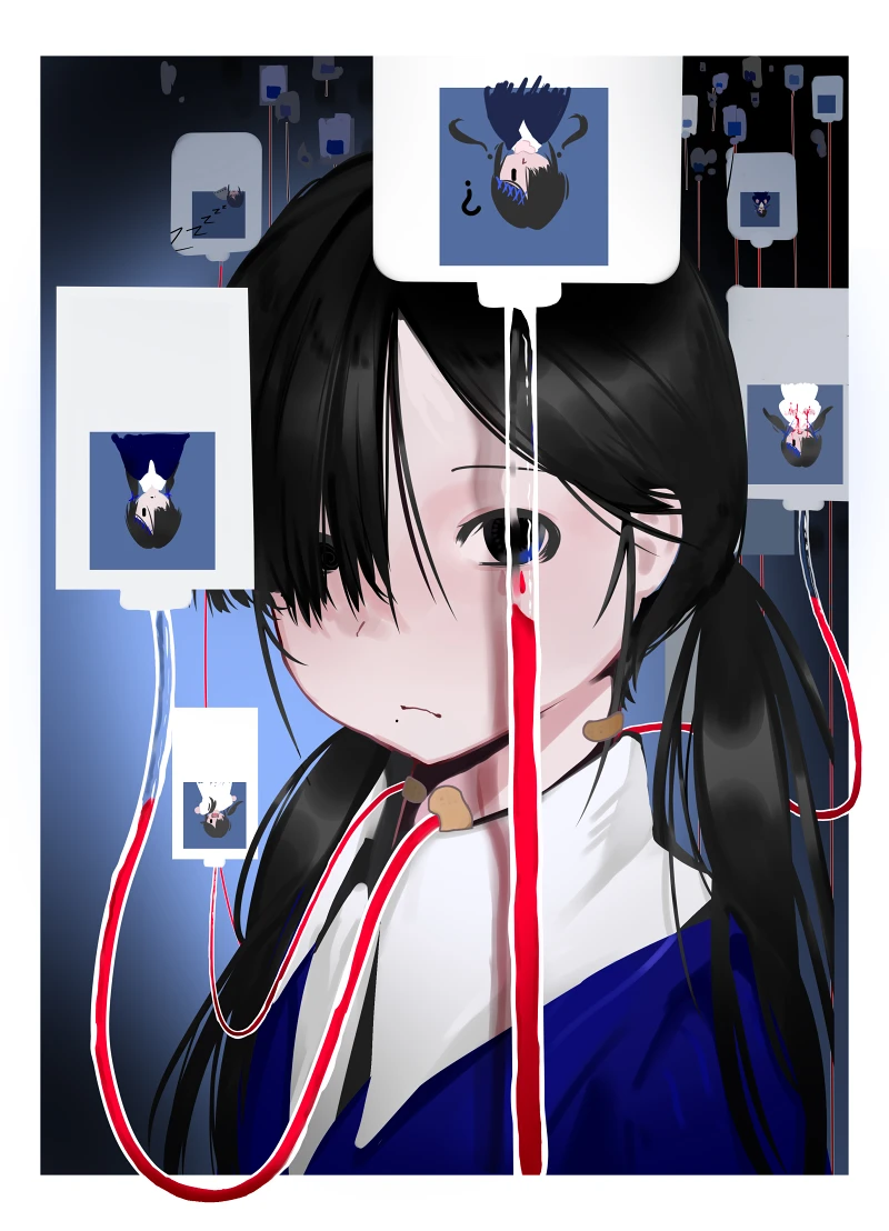 板绘,自设,尘星星星星星,sai2,绘画