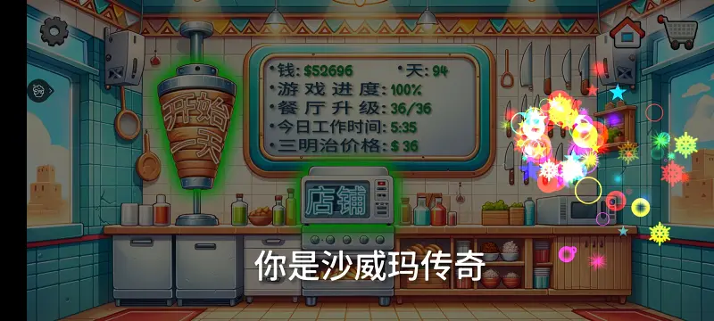 模拟经营,休闲,沙威玛传奇,手忙脚乱