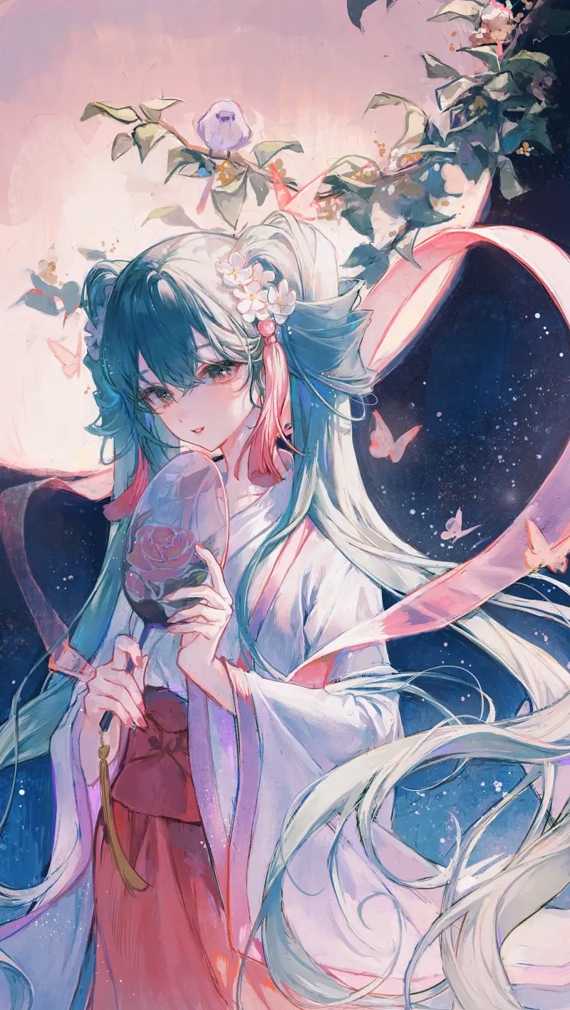 初音未来,插画,画师,像素,转载,P站,图集,高画质