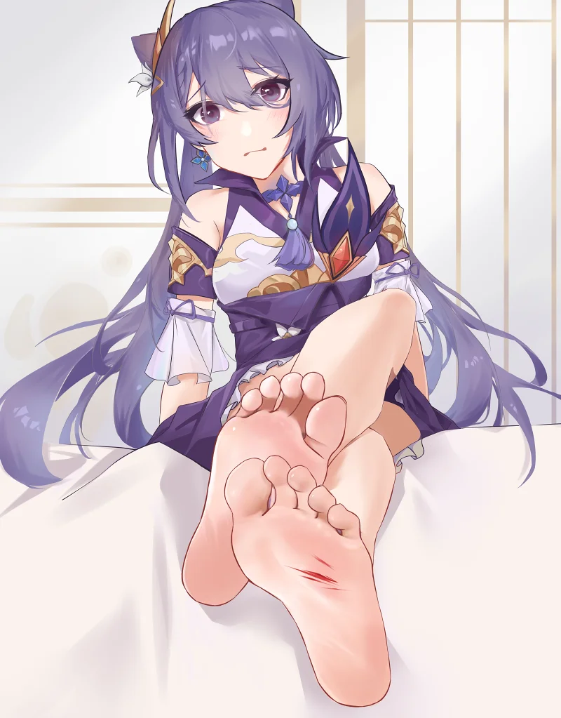 整点刻晴的小jiojio