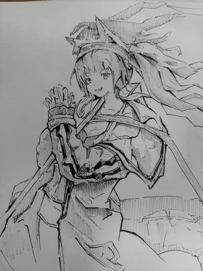 闲聊茶馆,绘画创作