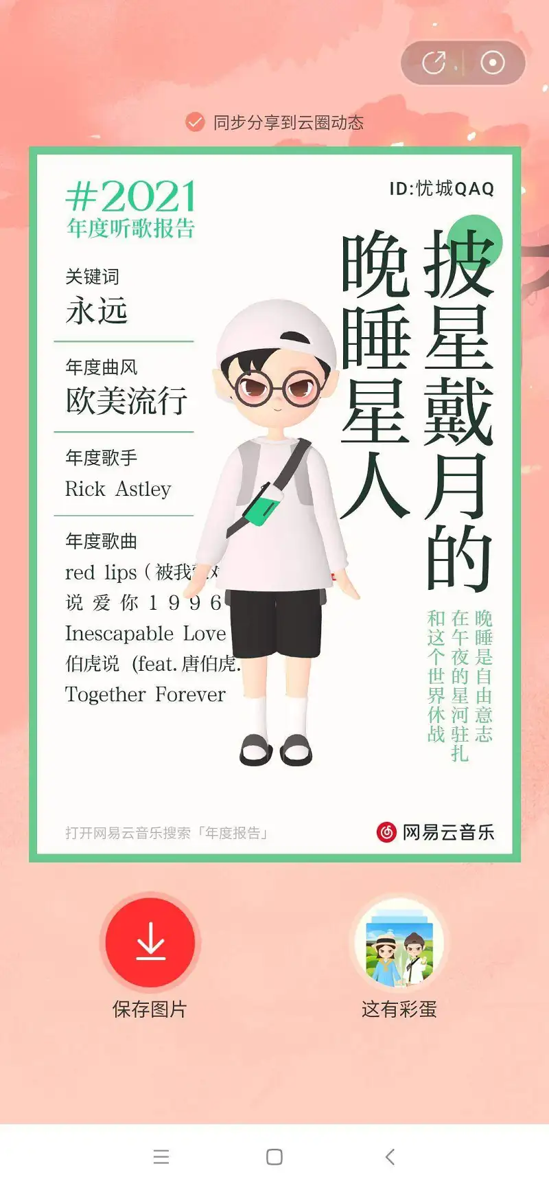 网易云音乐年度报表