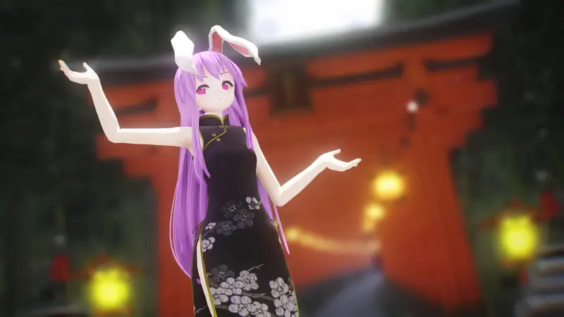 【东方MMD】旗袍铃仙「极乐净土」