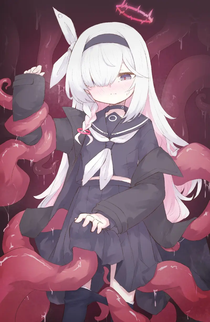 pixiv,每日一图,碧蓝档案,蔚蓝档案,触手,普拉娜