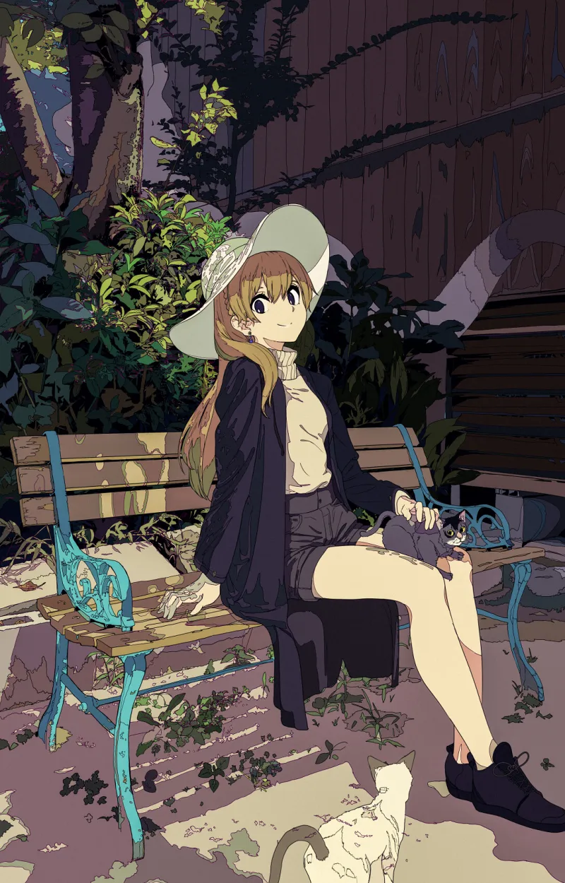 「东京街头意乱情迷 • 少女自动贩卖机」插画特辑