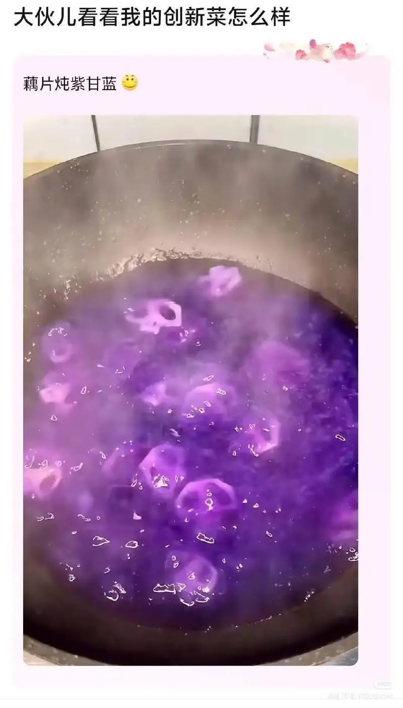 黑暗料理,女巫,烹饪,料理,藕片,骷髅头,紫甘蓝