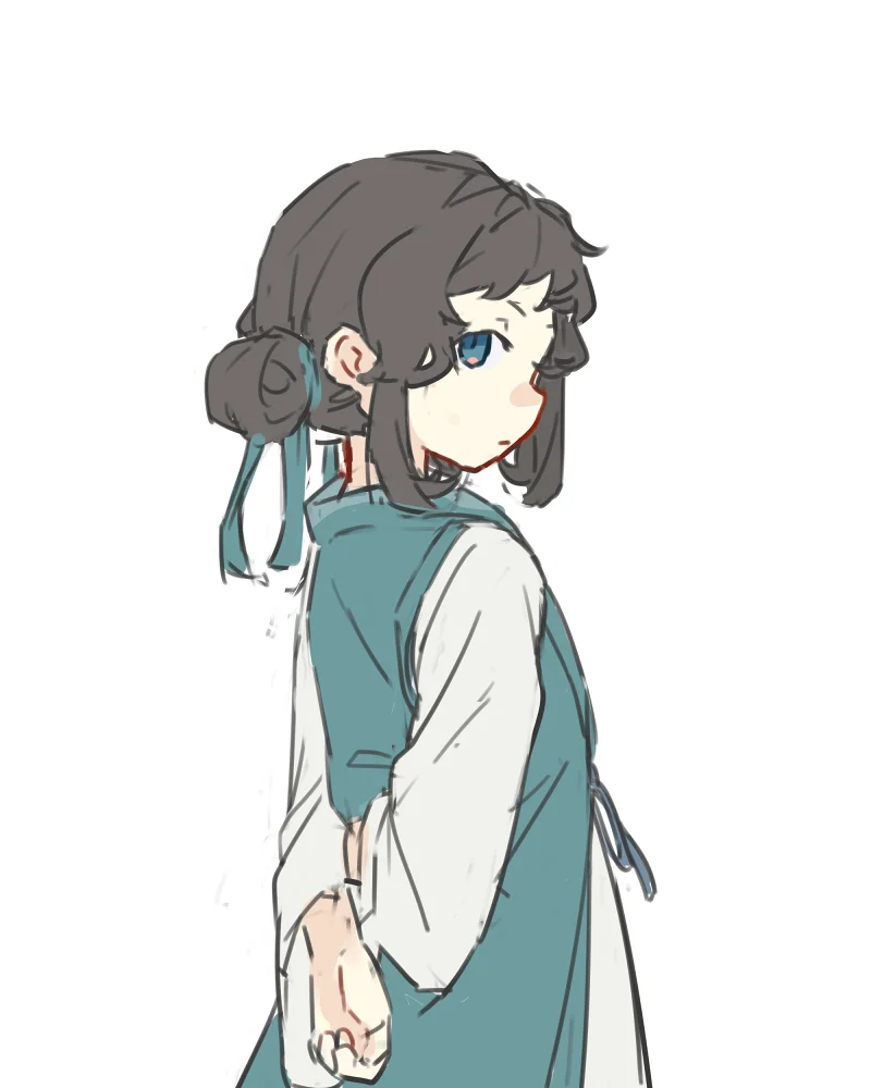 画了张好看的草稿