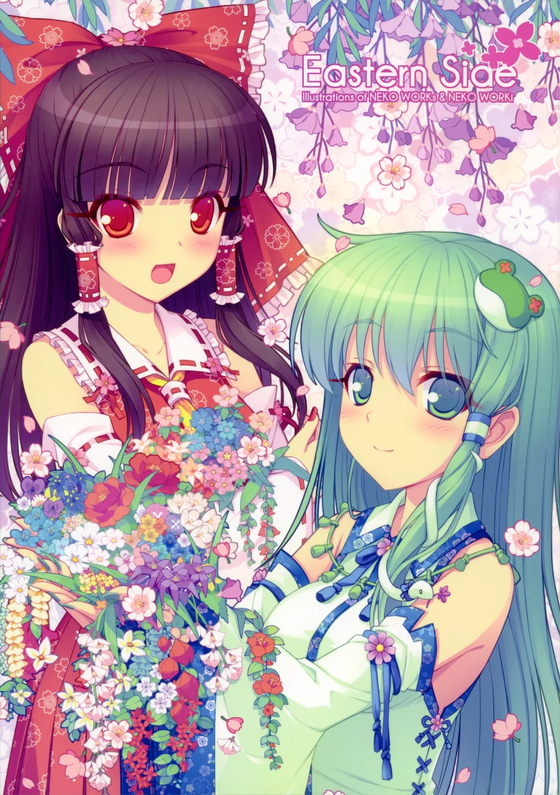 绘画,ideolo,sayori,Eastern Side,東方,Project,东方,NEKO WORKi,NEKO WORKs,c77