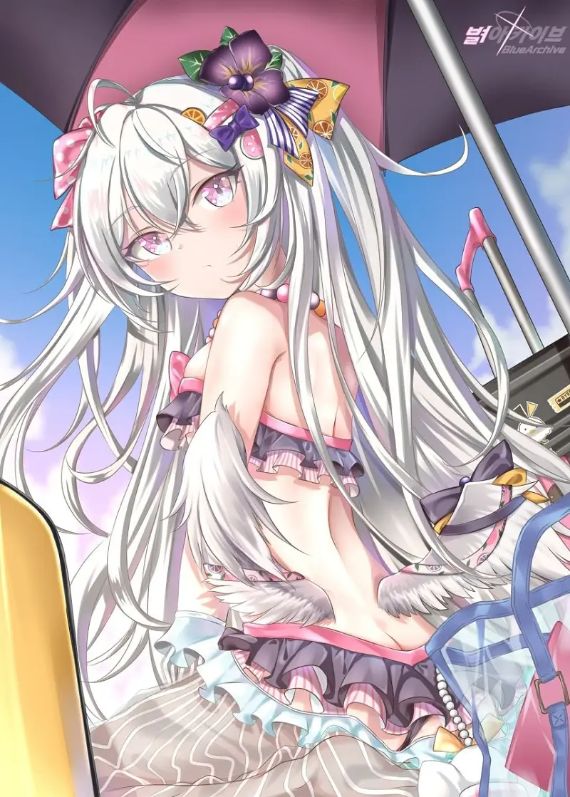 蔚蓝档案,白洲梓,pixiv,图片