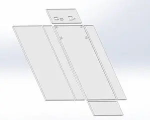 建模,充电宝,亚克力,SolidWorks,学习,练手,3d模型