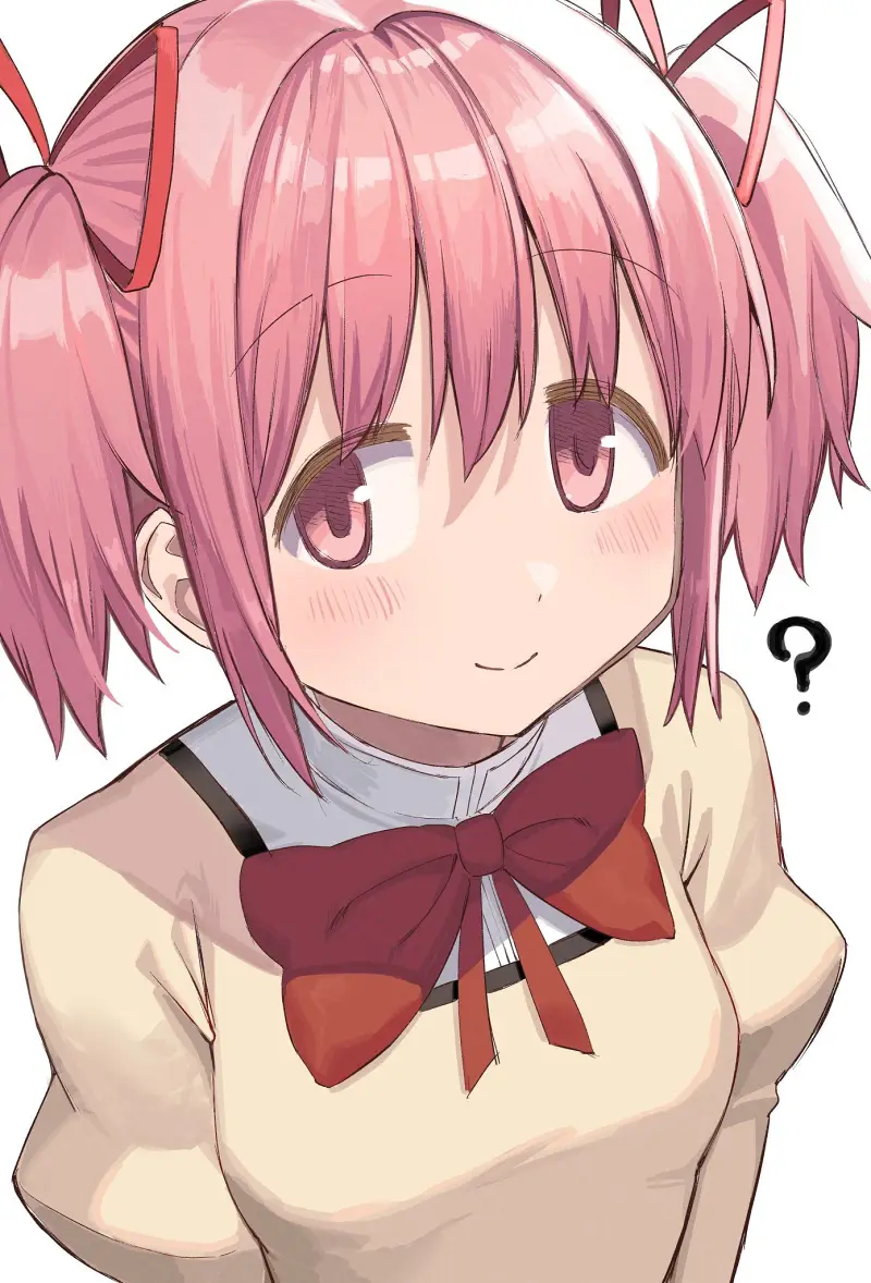 魔法少女小圆,魔法少女,鹿目圆,鹿目圆香,动漫美图,动漫壁纸,美图,壁纸,绘画,插画,推特
