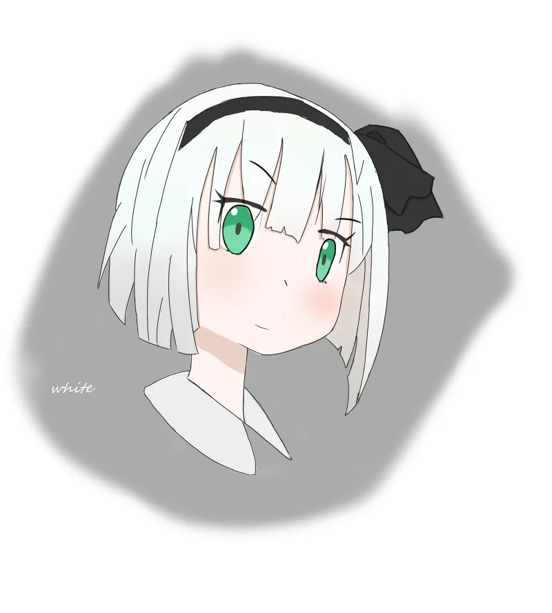 画画,魂魄妖梦
