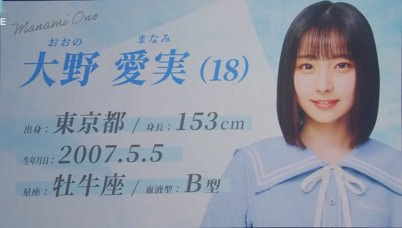 【日向坂】五期生「おもてなし会」大野 愛実 250527