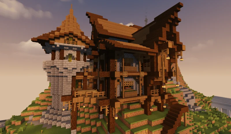 Minecraft,我的世界建筑