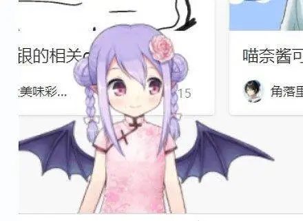 摸了一个左下角的看板娘